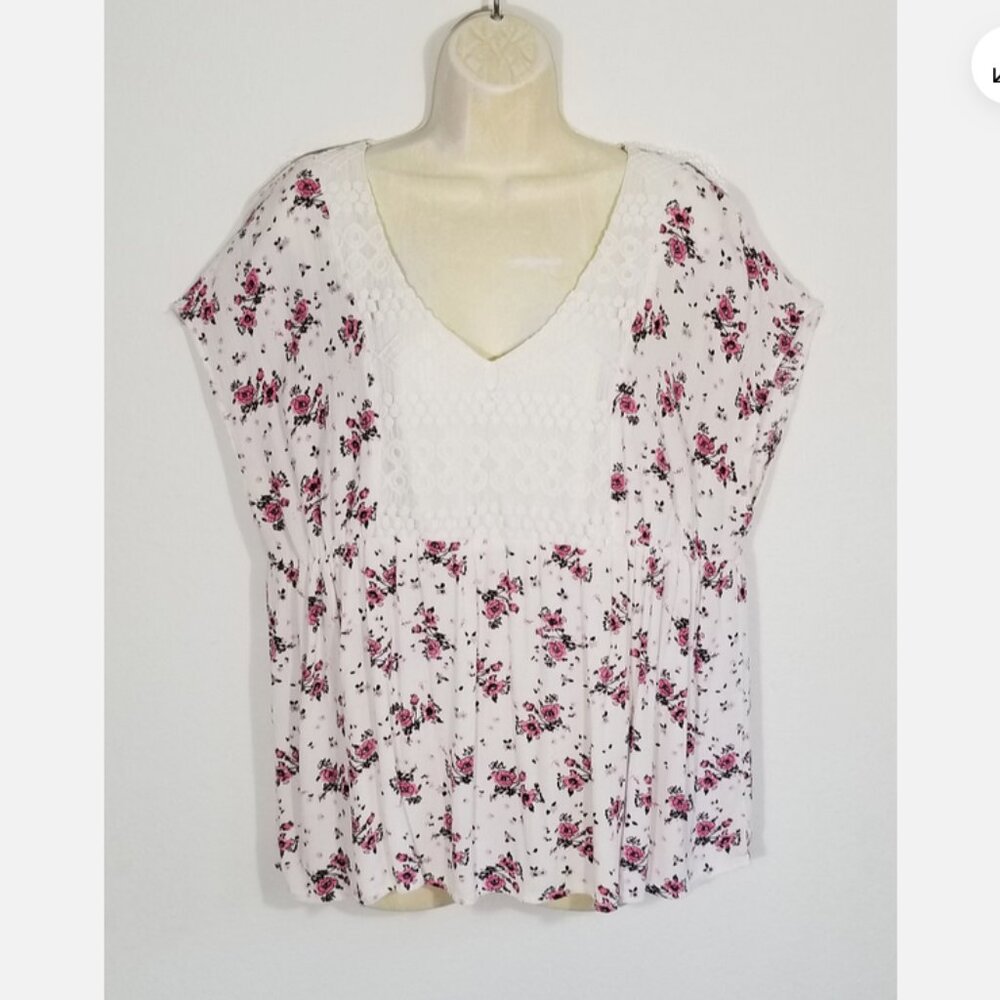 TORRID Size 1 Top Blouse 6463E1M